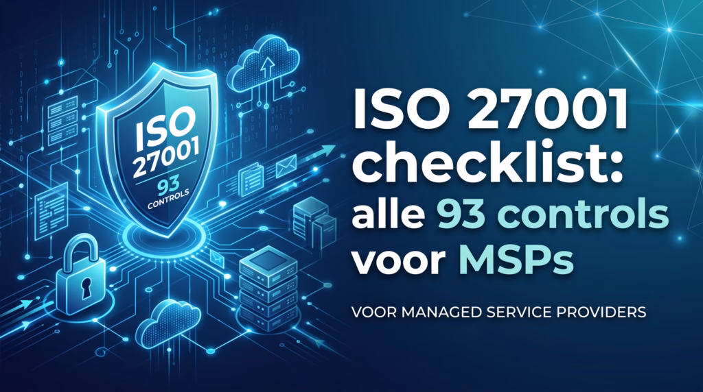 ISO 27001 checklist for MSPs