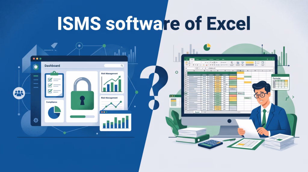 Vergelijking tussen ISMS software en Excel voor ISO 27001 beheer bij MSPs