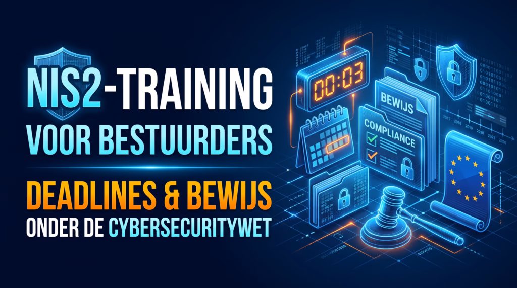 NIS2 training bestuurders: termijnen en bewijs onder de Cyberbeveiligingswet
